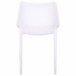 Safavieh Leila Plastic Dining Chair Set of 2  in White