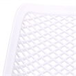 Safavieh Leila Plastic Dining Chair Set of 2  in White