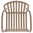 Safavieh Holly Plastic Dining Armchair Set of 2  in Beige