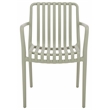 Safavieh Holly Plastic Dining Armchair Set of 2 in Green