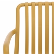 Safavieh Holly Plastic Dining Armchair Set of 2 in Yellow