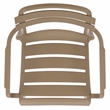 Safavieh Sarah Plastic Dining Armchair Set of 2  in Beige