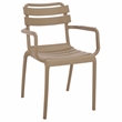 Safavieh Sarah Plastic Dining Armchair Set of 2  in Beige