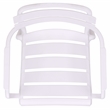 Safavieh Sarah Plastic Dining Armchair Set of 2  in White