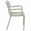 Safavieh Sarah Plastic Dining Armchair Set of 2  in Green