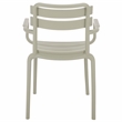 Safavieh Sarah Plastic Dining Armchair Set of 2  in Green