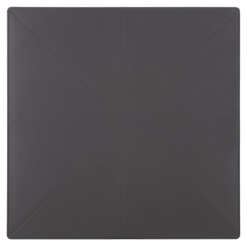 Safavieh Stella Square Plastic Bistro Table  in Black