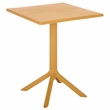 Safavieh Stella Square Plastic Bistro Table  in Yellow
