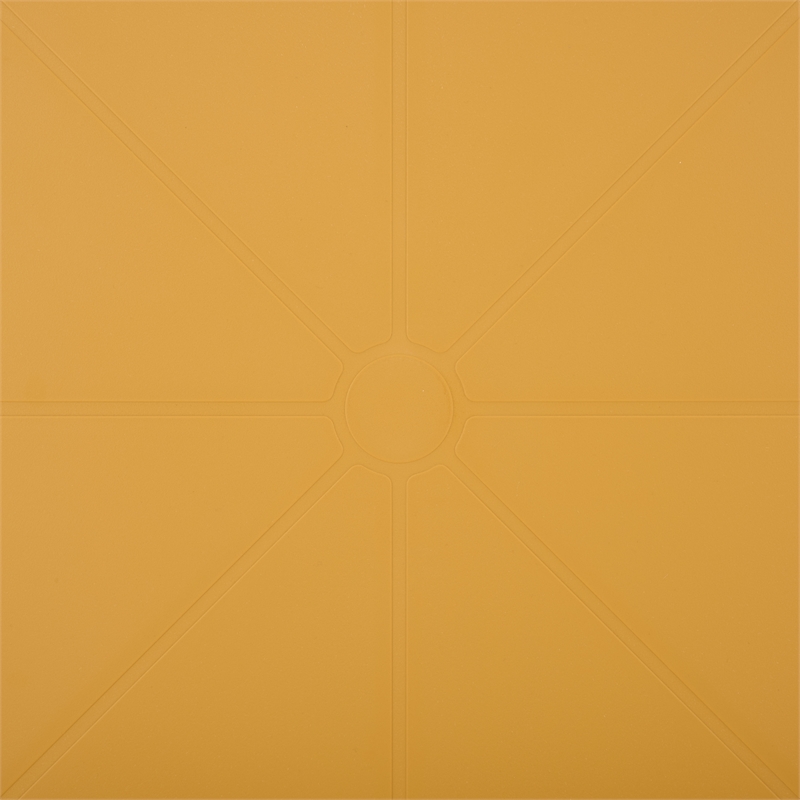 Safavieh Stella Square Plastic Bistro Table  in Yellow