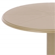 Safavieh Stella Round Plastic Bistro Table  in Beige
