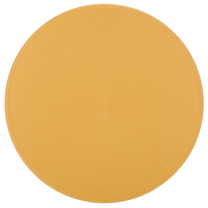 Safavieh Stella Round Plastic Bistro Table in Yellow