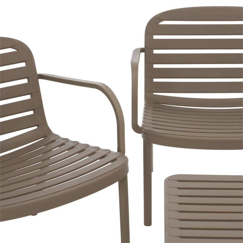 Safavieh Thompson Living Set  in Beige
