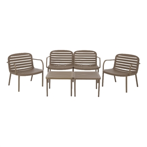 Safavieh Thompson Living Set  in Beige