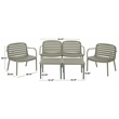 Safavieh Thompson Living Set  in Green