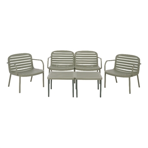 Safavieh Thompson Living Set  in Green