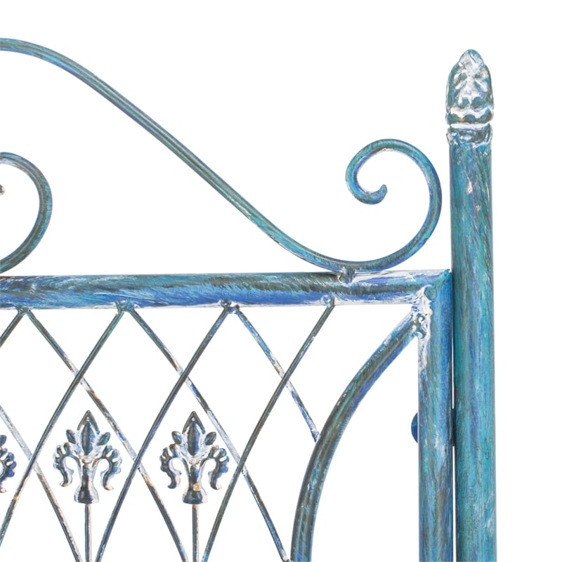 Safavieh Leah 4 Piece Iron Set in Blue