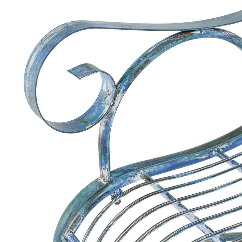 Safavieh Leah 4 Piece Iron Set in Blue