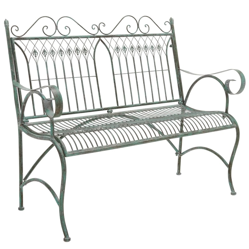 Safavieh Leah 4 Piece Iron Set  in Green