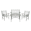 Safavieh Leah 4 Piece Iron Set  in Green