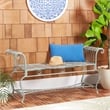 Safavieh Brielle Iron Bench in Green