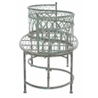 Safavieh Lara Kissing Iron Bench in Green