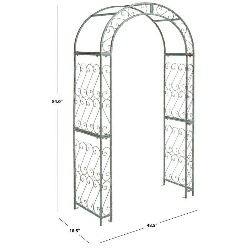 Safavieh Pagan Iron Arch in Green