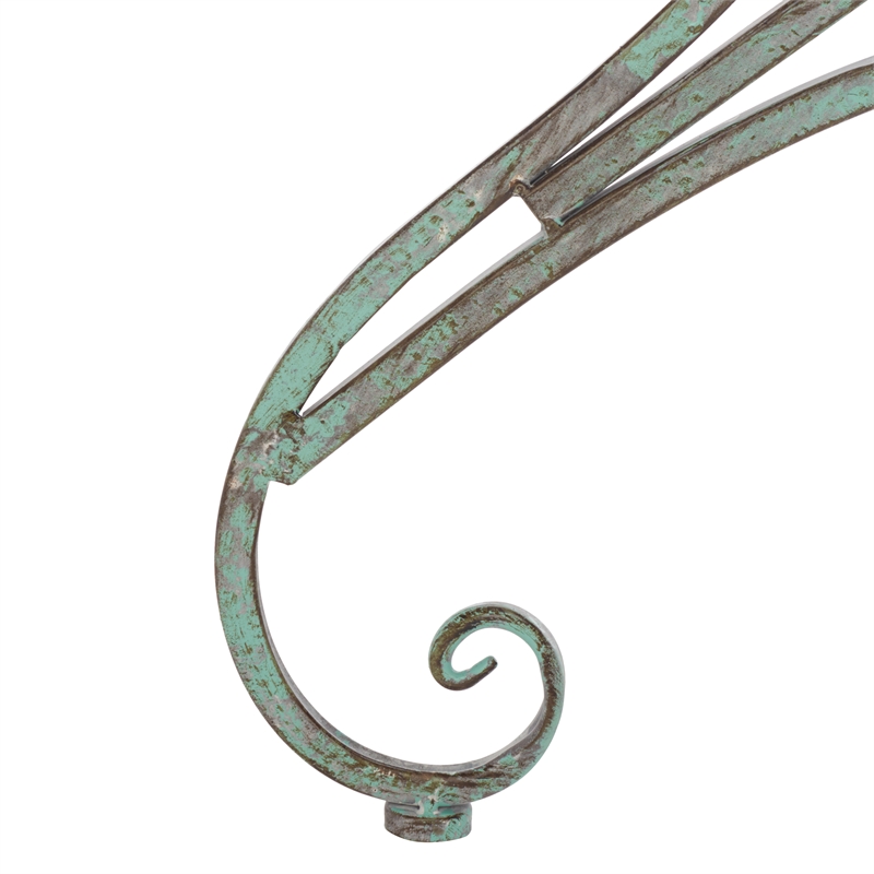 Safavieh Annalise Iron Accent Table in Green