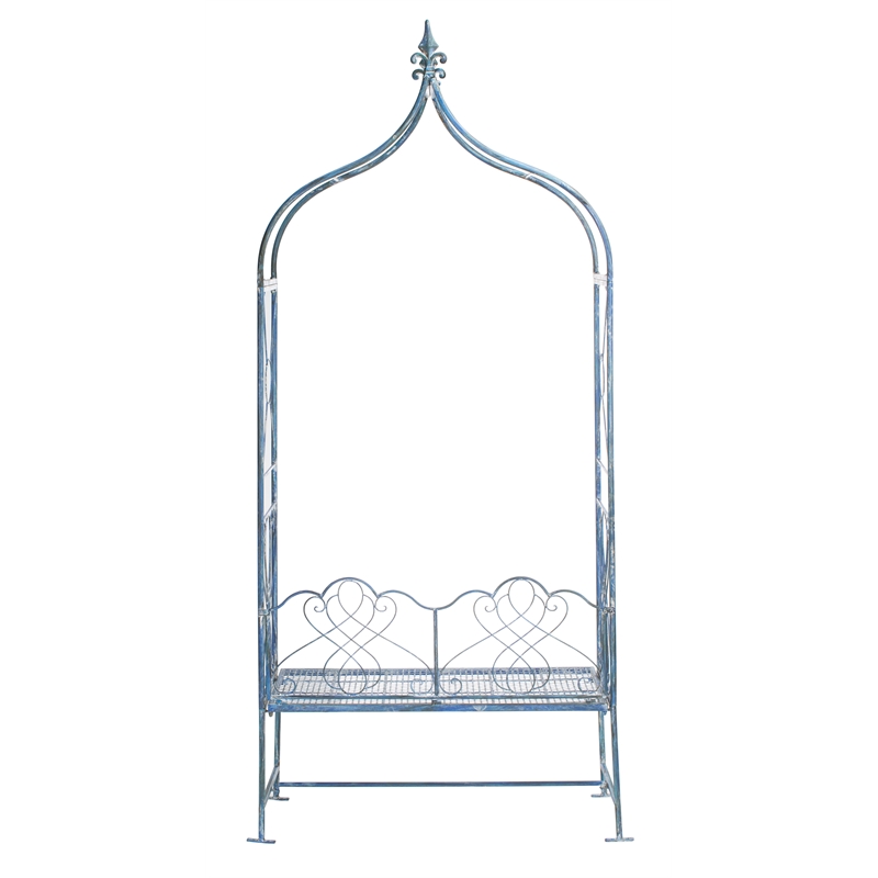 Safavieh Eloise Iron Arbor in Blue