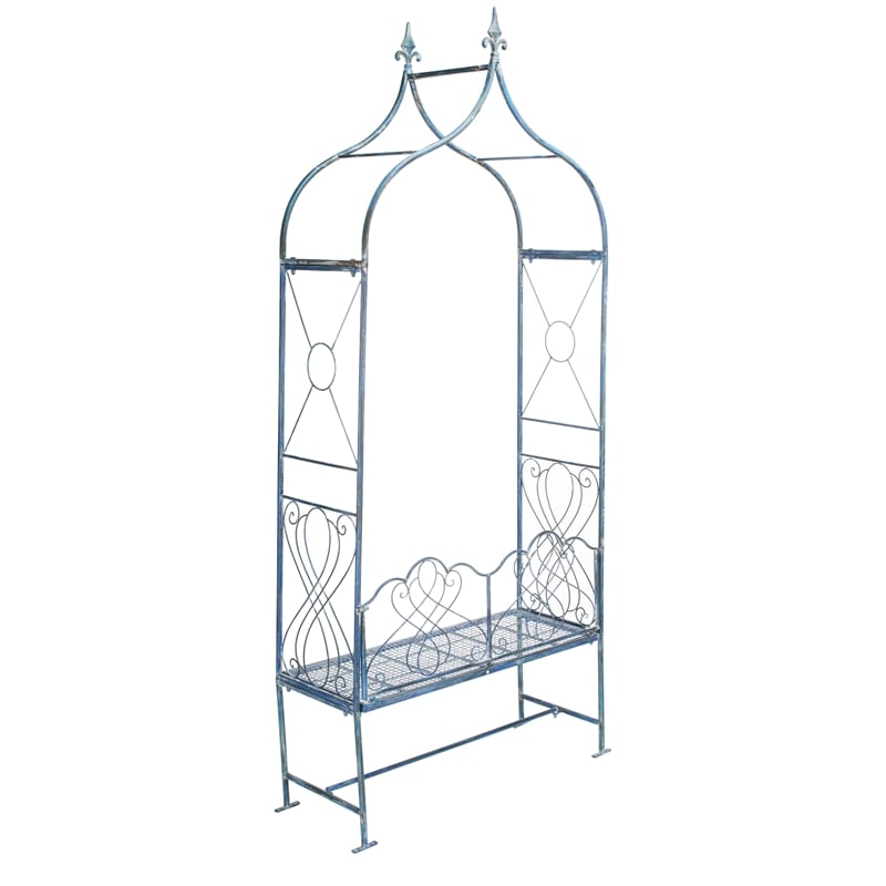 Safavieh Eloise Iron Arbor in Blue