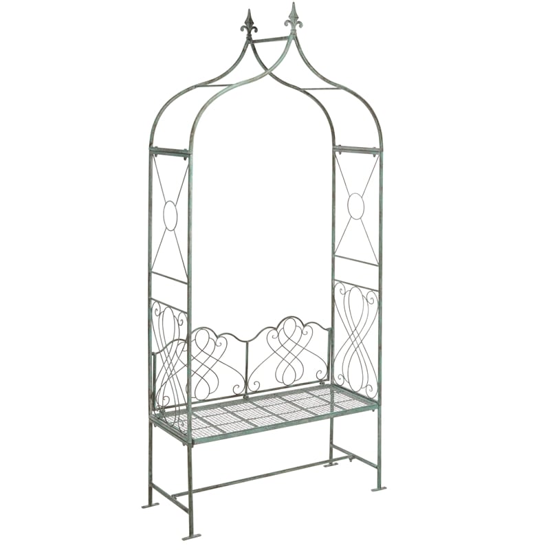 Safavieh Eloise Iron Arbor in Green
