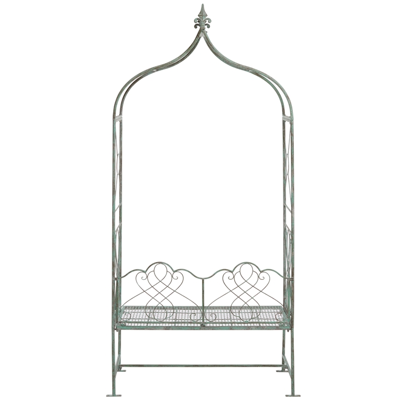 Safavieh Eloise Iron Arbor in Green