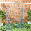 Safavieh Beatrix Iron Arbor in Blue