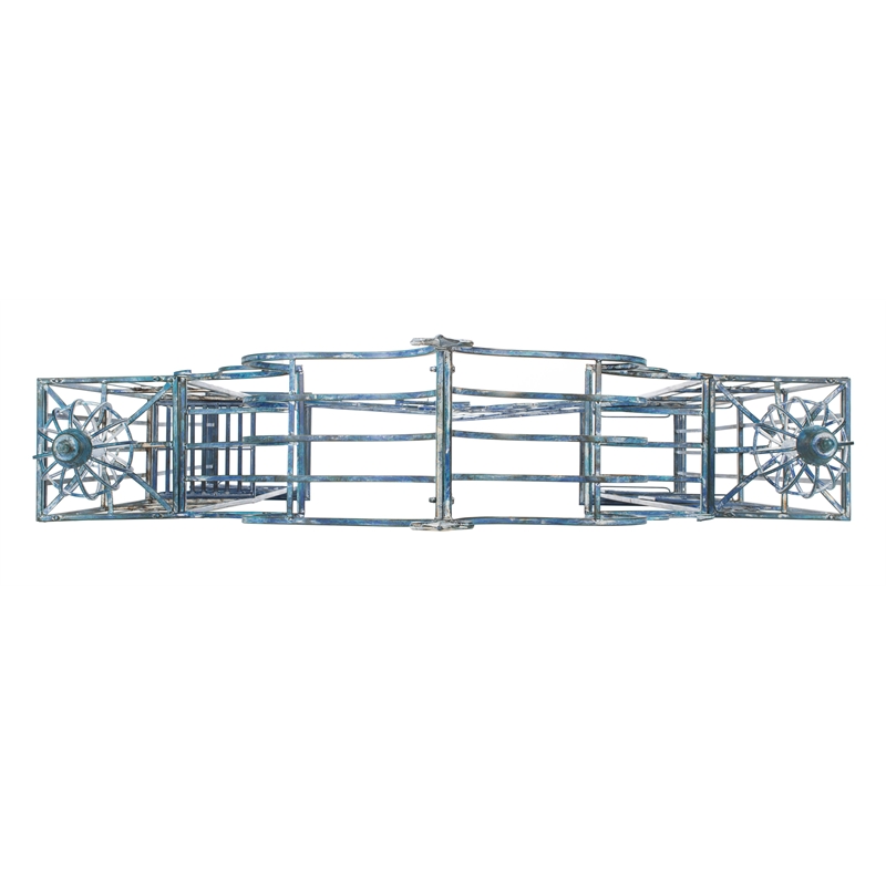 Safavieh Beatrix Iron Arbor in Blue
