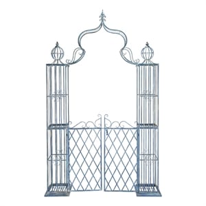 Safavieh Beatrix Iron Arbor in Blue