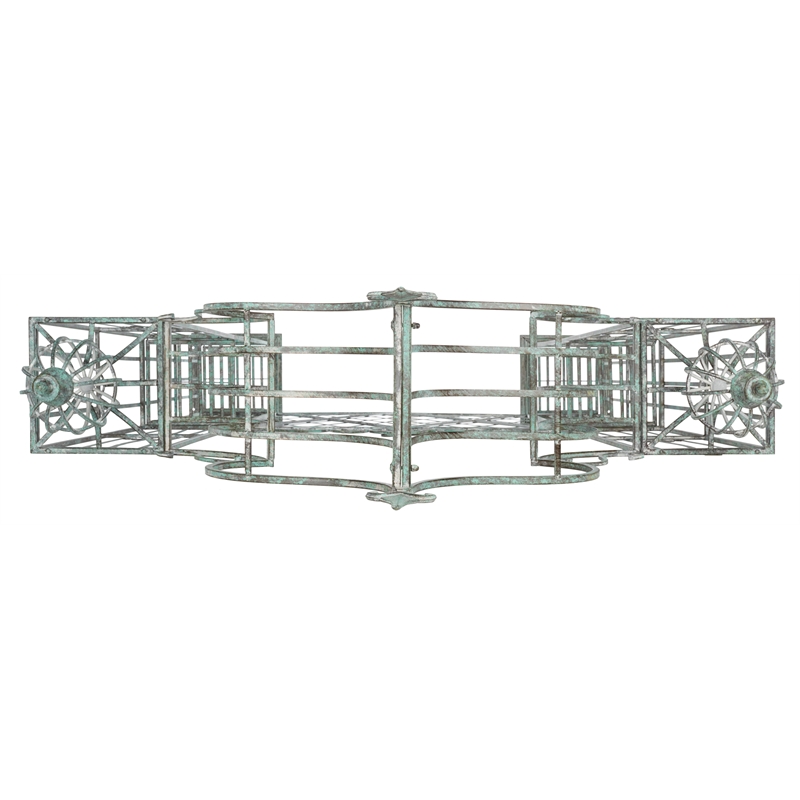 Safavieh Beatrix Iron Arbor in Green