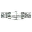 Safavieh Beatrix Iron Arbor in Green
