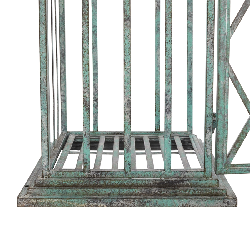 Safavieh Beatrix Iron Arbor in Green