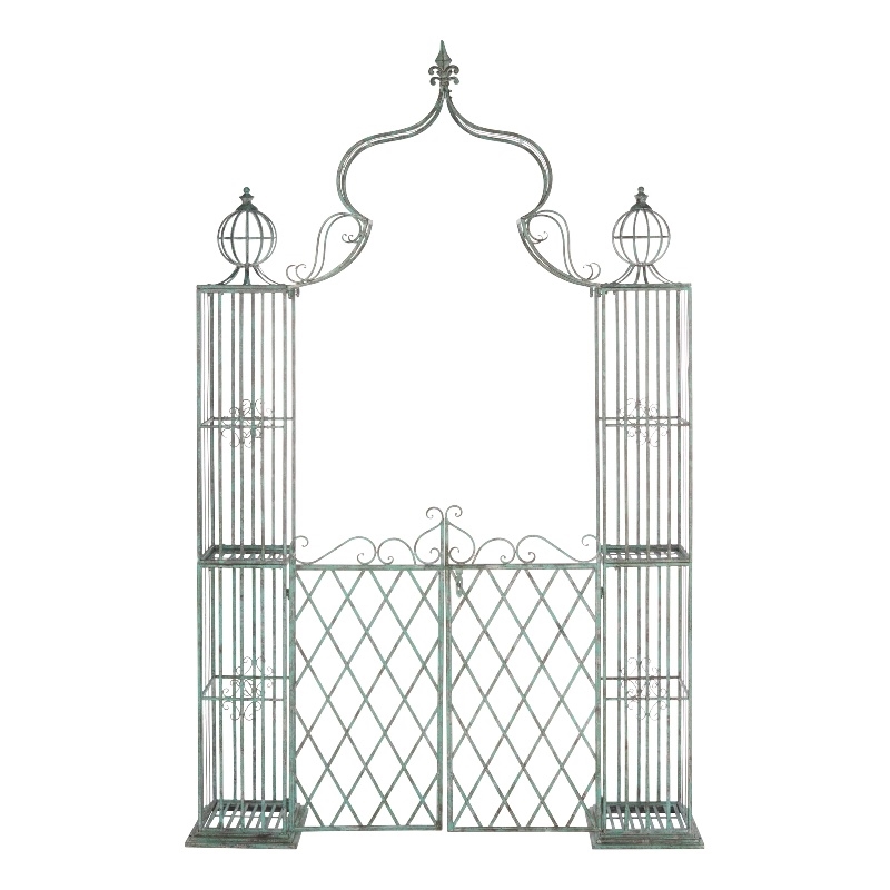 Safavieh Beatrix Iron Arbor in Green
