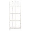 Safavieh Amaris 4 Iron Tier Shelf in White
