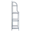 Safavieh Amaris 4 Iron Tier Shelf in Blue