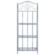 Safavieh Amaris 4 Iron Tier Shelf in Blue