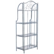Safavieh Amaris 4 Iron Tier Shelf in Blue
