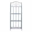 Safavieh Amaris 4 Iron Tier Shelf in Blue