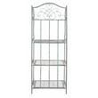 Safavieh Amaris 4 Iron Tier Shelf in Green