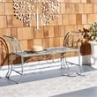 Safavieh Adina Iron Bench in Green