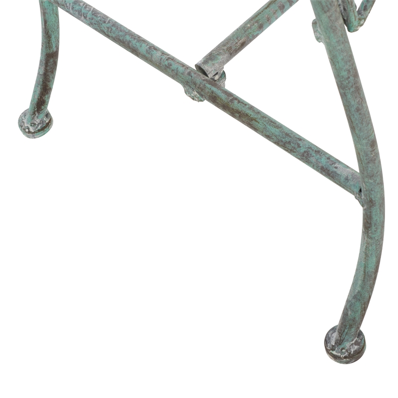 Safavieh Adina Iron Bench in Green