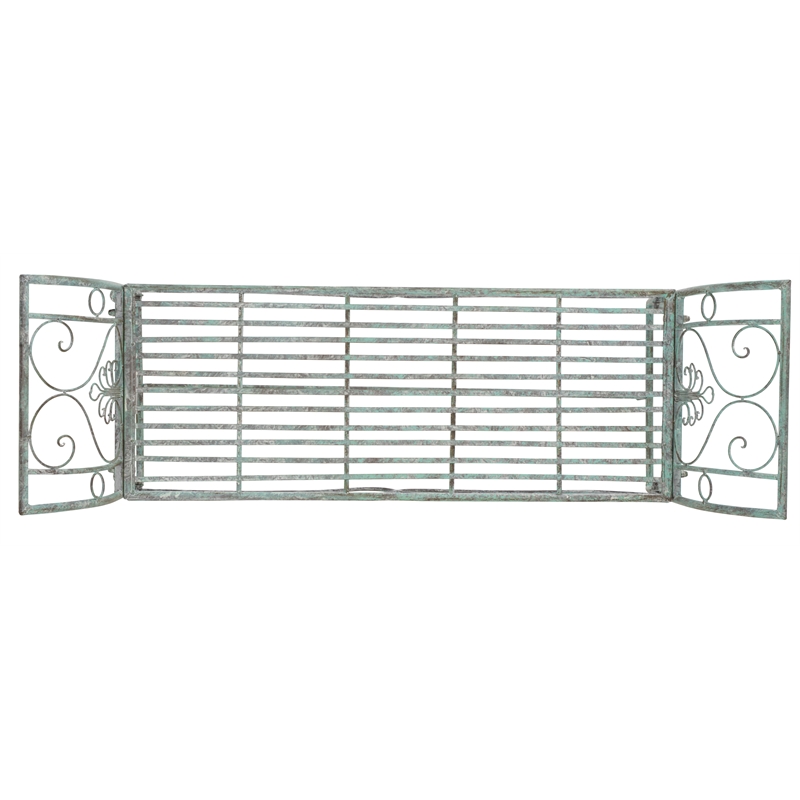 Safavieh Adina Iron Bench in Green