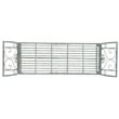 Safavieh Adina Iron Bench in Green