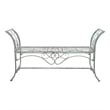 Safavieh Adina Iron Bench in Green