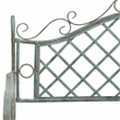 Safavieh Abner Iron Bench in Green